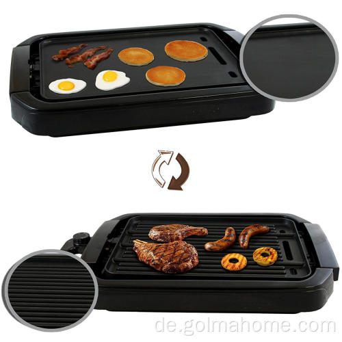 Elektrische Grillgrill 22-Zoll-Flachpfanne elektrische Grilldel